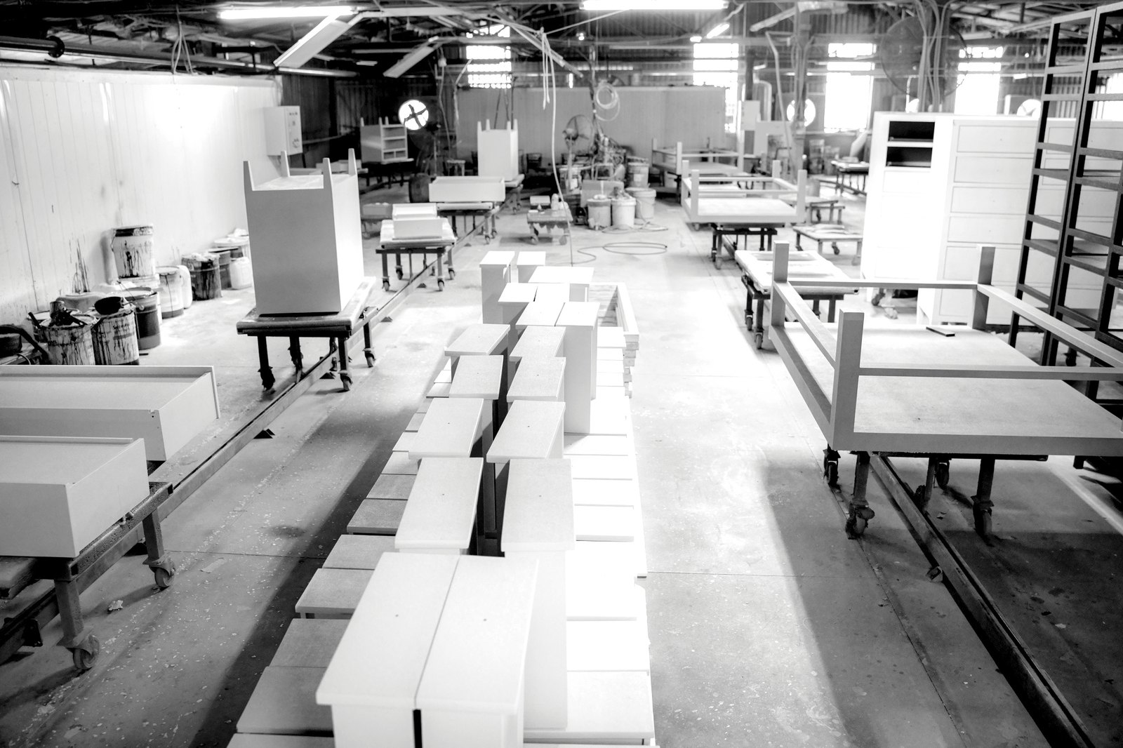 Finishing line inside the Thien Phat factory